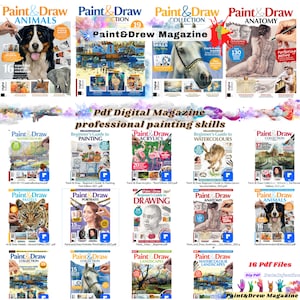 Paint And Draw Magazine  Practical Collection Pdf Digital Download