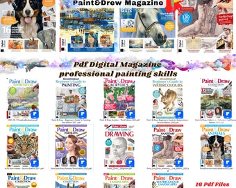Malen und Zeichnen Magazin Praktische Sammlung Pdf Digitaler Download