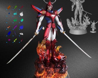 Samurai Stl Warrior Japanease Samuray Stl 3D-modelprinterbestand