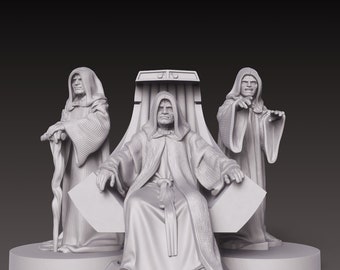 Star Wars The Evil Imperator 3D Model Stl-Datei