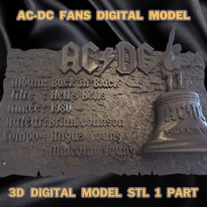 Ac Dc Fans Angus Young 3D Model 1 Part Stl