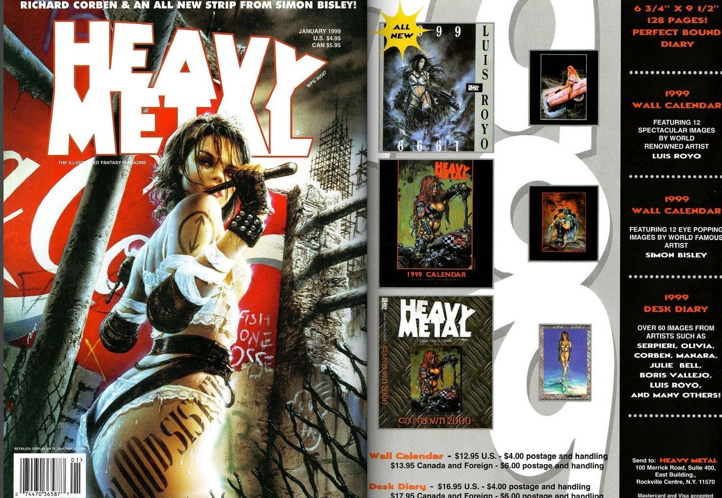Heavy Metal 24GB Magazine CBR Files Collection 1977-2011