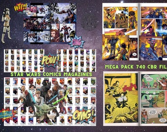 Star Wars Comics Zeitschriften 740 Cbr-Dateien