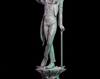Joker Figure 3d Digital Model Printer Stl File