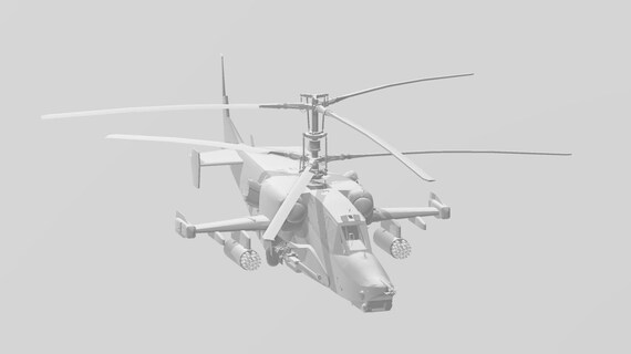 Hélico Kamov Ka-50 – Armée Russe – Échelle 1/72 – Prépeint – Easy Model – N°318 Loup-Garou