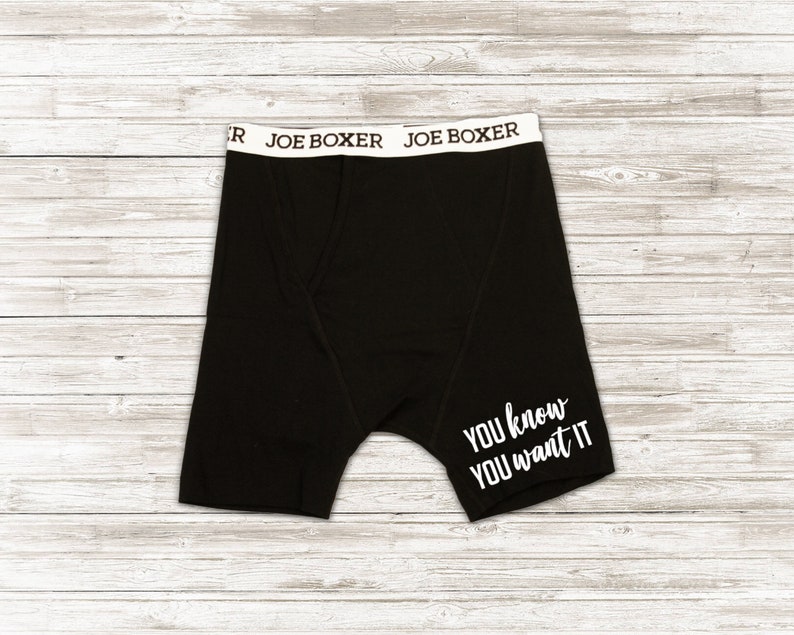 Anniversary Gift for Him Funny Boxer Briefs Gift for Boyfriend Men/'s Underwear Valentine/'s Day Gift