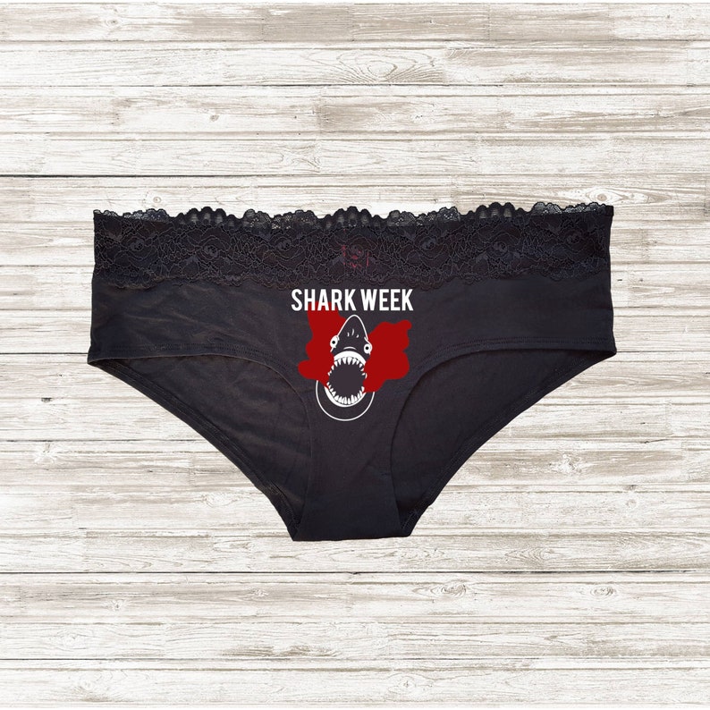 Valentines Day Gift Anniversary Gift for Girlfriend Women/'s Underwear Wife Christmas Gift for Her Shark Week Panties Bachelorette Gift