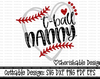 Download Baseball Nanny Etsy