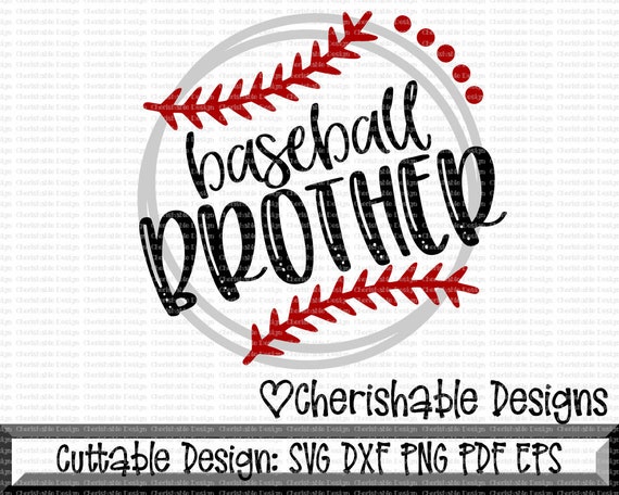 Download Baseball Svg Baseball Brother Svg Baseball Cutting File Etsy
