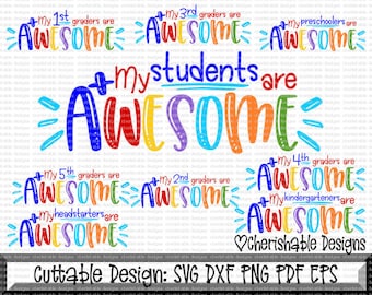 Back to School Bundle svg, Teacher svg, Students are Awesome svg, First day of School svg, School svg, Teacher Tribe, clipart Teacher file