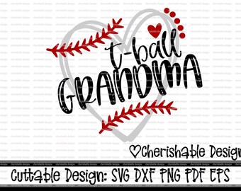 t ball grandma shirt
