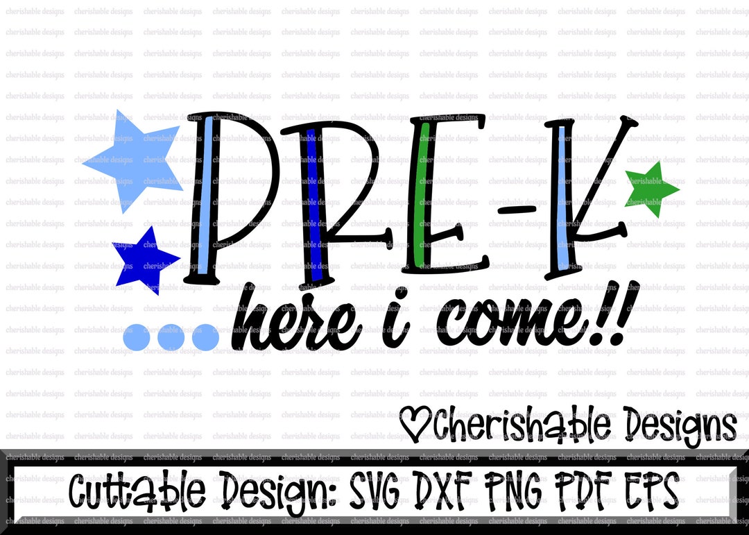 Pre K Svg Kindergarten Svg School Svg Here I Come Svg Last - Etsy Australia