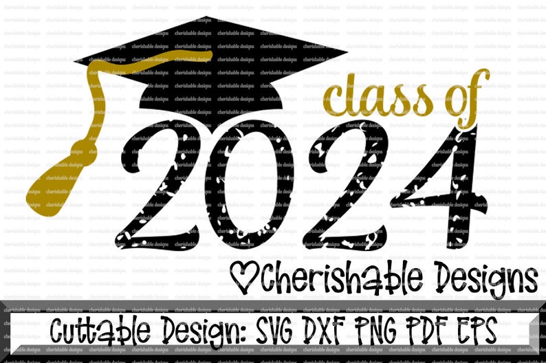 Class Of 2024 Svg 2024 Svg Distressed Class Of Svg Last Day Etsy