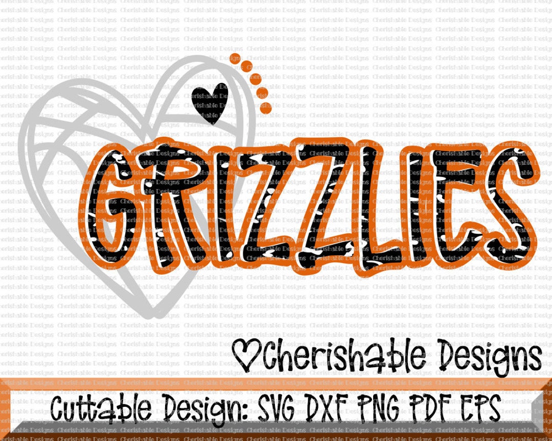 Basketball Svg Grizzlies SVG Grizzlies Basketball Cutting - Etsy