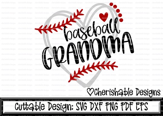 Download Baseball Svg Baseball Grandma Svg Baseball Cutting File Etsy