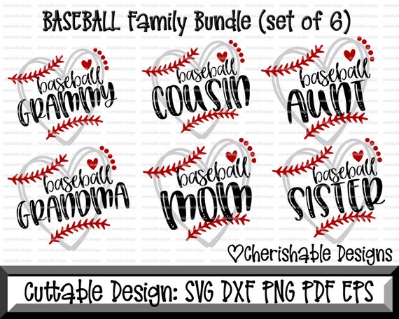 Download Baseball Svg Baseball Mom Svg Baseball Family Bundle Etsy