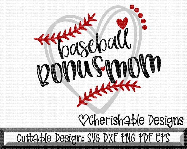 Download Baseball Svg Baseball Bonus Mom svg Baseball Cutting file ...