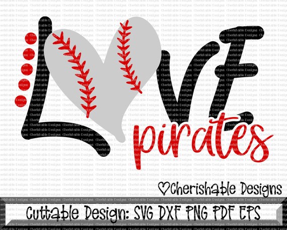 Download Baseball Svg Pirates Baseball Cutting Design Pirate Svg Etsy