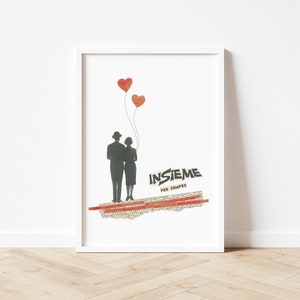 Stampa a tema amore, Regalo per anniversario