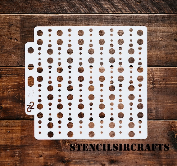 5 x 5 Soft Plastic Sheet Plastic Stencil Bullet Journal Stencil Planner Stencil Marine Life 12.8 x 12.8 cm