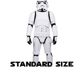 Star Wars Stormtrooper Costume Armour – Fully Strapped with Soft Parts – Ready to Wear – STANDARD SIZE