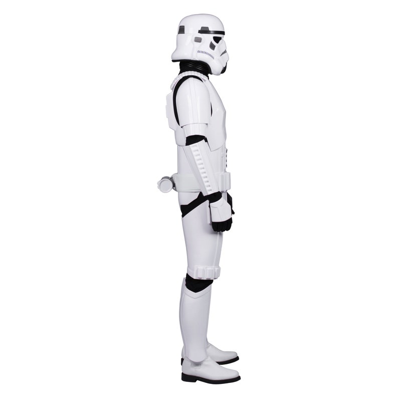 Negro cinturón de lona con cierre de gancho y bucle para un Shadowtrooper Traje-desde el Reino Unido