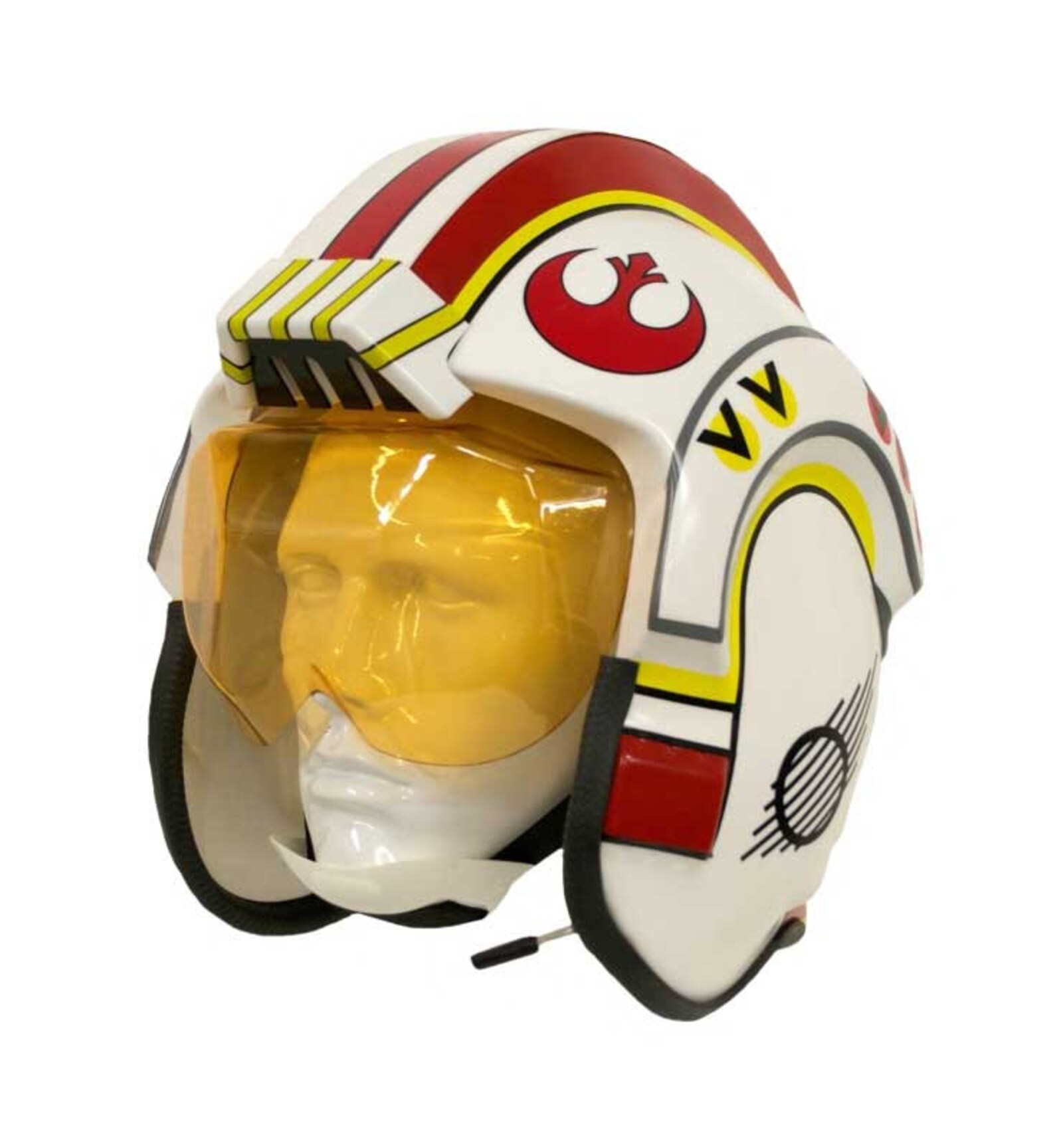 Star Wars XWing Pilot Helmet Replica Luke Skywalker Red Etsy