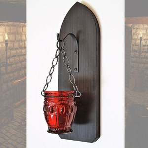 Gothic|Goth Home witchy Mystic Decor Gothic Cauldron Wall Decor Gift Celtic Black Magic Candle Holder Medieval Wiccan Vampire Knights Castle