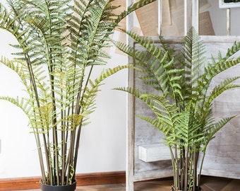 Artificial Faux Cyathea Tree In Pot