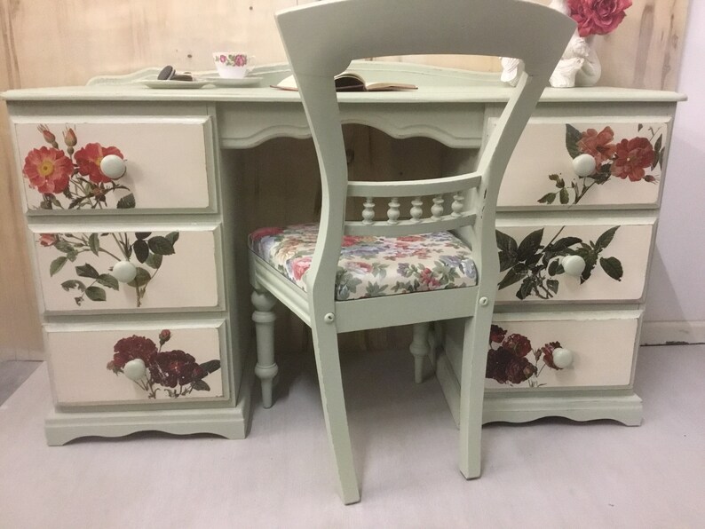 Desk Country Style Dressing Table Study Office