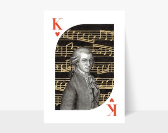 Art Print (Limited Edition): Card #29 Mozart