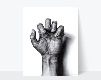Art Print: A Cellist's Self-Portrait