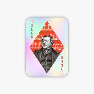 Vinilo: Naipe Rossini (nacarado)