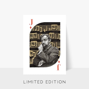 Art Print (Limited Edition): Card #7 Debussy