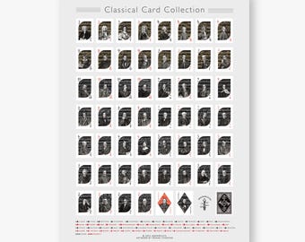Classroom Poster: Classical Card Collection