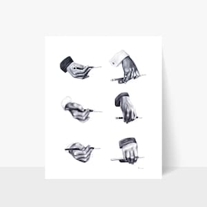Art Print: Bass Bow Holds
