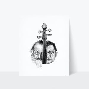 Art Print: Brahms & Shostakovich