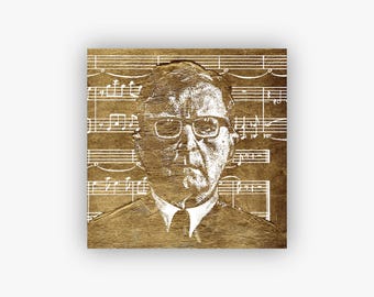 Sticker: Gold Shostakovich (for DSCH Journal)