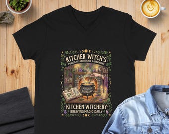 Camiseta Poción de Abundancia - Camiseta Mágica de Bruja de Cocina Acogedora