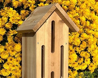 Kids DIY Butterfly House Kit Build & Paint Wood Insect Bug Habitat - Children's Nature Gift