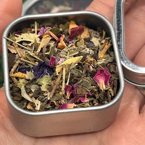 Relax Herbal Tea Blend: Lavender, Linden & Rose