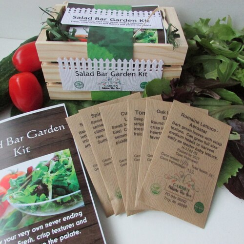 Herbal Tea Garden Kit 100 Organic Custom Garden Seeds Etsy