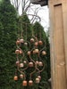 24 Bells Fairy Chimes Windchimes - Hanging Yard Art - Copper Color Metal Wind Chime - Garden Gift 