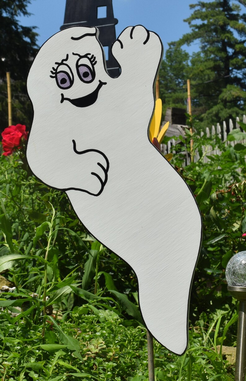 Ghost Yard Stake
 Halloween 3 Ghost Yard Stake Set Ghost Lawn Stakes Yard