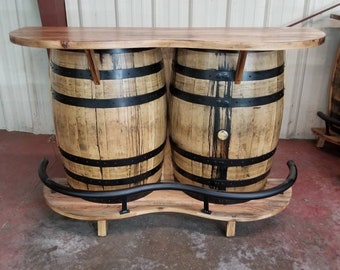 Whiskey Barrel Bar Bourbon Barrel Bar Burnt Hickory Bar Free