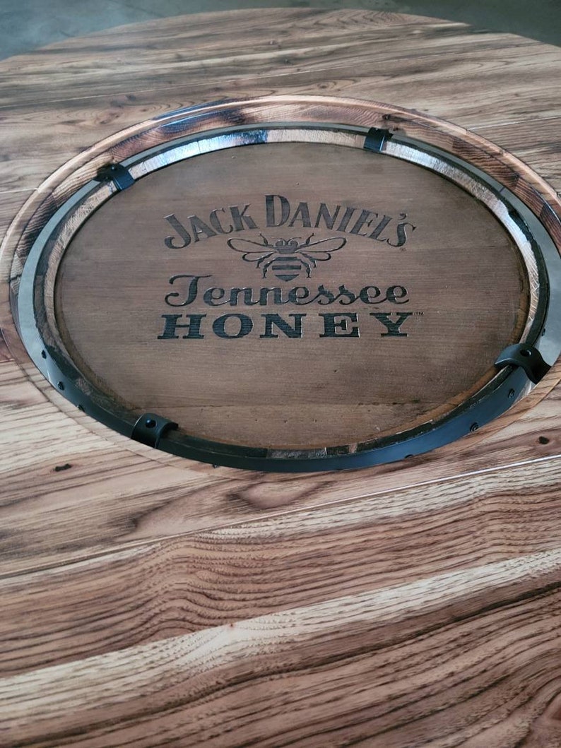 Mounting Brackets set of 4 for a Whiskey Barrel Table Top Etsy