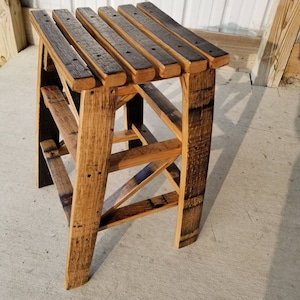 Whiskey Barrel Stave Bar Stools Backless Bar Stools Made Entirely Of Whiskey Barrel Staves, FREE SHIPPING - Made in the U.S.A!!