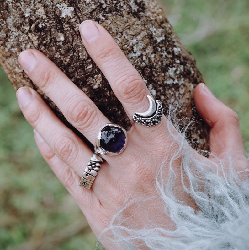 Peace /& Love \u2022 Sterling Silver Ring