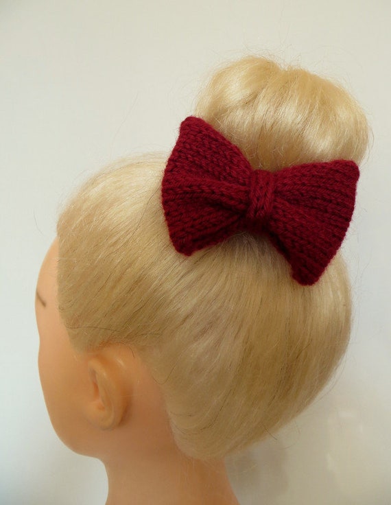 Damen Haarschmuck Haarband Pin up Stirnband Rot Bogen NEU Kostenloser Versand