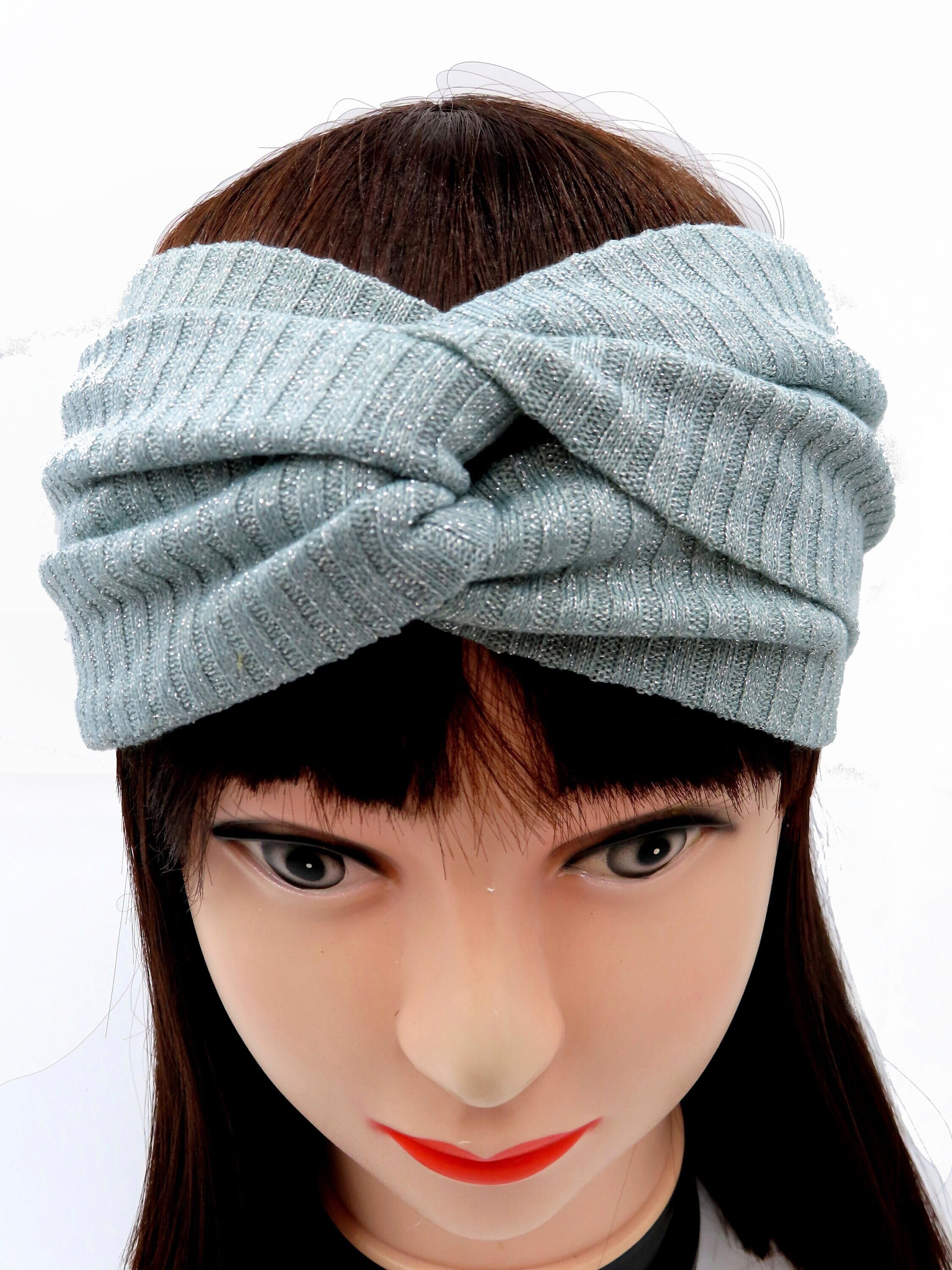 Shiny Headband Mint Green/Wide Headband Glitter Mint Etsy